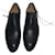black oxford chanel uniform nine size 41 Leather  ref.378368