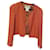 Autre Marque Small black jacket Orange Wool  ref.378604