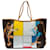 Excelente bolsa Louis Vuitton Neverfull GM em tela com monograma personalizado "Bip Bip le Coyotte" Marrom Lona  ref.378613