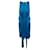 Issa London - Robe bleue à ceinture drapée en soie  ref.378746