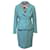 Boutique Moschino Set aus Kleid und Blazer aus blauem Triacetat Synthetisch  ref.378757