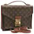 Louis Vuitton Monceau Brown Cloth  ref.379799