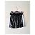 Gonna corta con paillettes Alberta Ferretti nera e bianca Nero Bianco Metallico - vista 3
