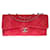 Chanel Sac à main Classique XL en Python rouge Cuirs exotiques  ref.379979