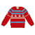 Gucci Kids Nautical Striped Sweater Red Wool  ref.380017