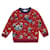 Gucci Kids Alien Print Sweater Red Cotton  ref.380042