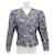 [Used] Givenchy GIVENCHY Scalloped Color Lace Sequins Jacket Outer Gray Silver 14 Silvery Grey Polyester Nylon Rayon  ref.380363