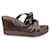 Free Lance p sandals 36 Dark brown Leather  ref.380399