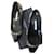 Oscar de la Renta Sandals Black Patent leather Tweed  ref.380400