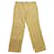 Henry Cotton's Pantalones amarillos de Henry Cotton Mostaza Algodón  ref.380450