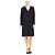 Filippa K Tunika Twill Kleid Marineblau M - Ansicht 6