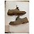Botines Brunello Cucinelli de piel de ciervo beige - vista 3