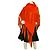 Poncho Hermès Arancione in Cashmere e Lana - vista 10
