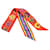 Hermès Twilly Multicolor Seda  ref.380842