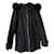 Maje Coats, Outerwear Navy blue Synthetic Cotton  ref.381405