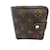 Louis Vuitton COMPACT ZIP MONOGRAM Cuir Marron  ref.381474