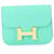 Hermès Handbags Green Leather  ref.381651