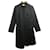 Paul & Joe Herringbone asymmetric coat Grey Dark grey Wool Tweed  ref.381900