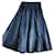 Christian Dior Jupe longue Dior Coton Bleu Marine  ref.382058