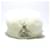 Pulseira Chanel Branco Pele  ref.382193