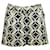 Diane von Furstenberg DVF Nápoles Branco Azul Summer Shorts Calças Calças tamanho 6 Algodão  ref.382241