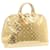 LOUIS VUITTON Monogram Miroir Alma Voyage MM Hand Bag Gold M95274 LV Auth 25000 Golden Patent leather  ref.382323