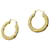inconnue Hoop earrings in yellow gold 18K weight 3.65 grs Golden  ref.382370
