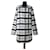 Gestuz Coats, Outerwear Black White Polyester Wool  ref.382447