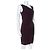 Diane Von Furstenberg Abito DvF Gladys bicolore Nero Viola scuro - vista 2
