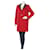 Blonde No.8 Coats, Outerwear Red Multiple colors Grey Polyester Wool Viscose  ref.383204