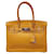 Hermès HERMES BIRKIN 30cm in mustard Clemence leather  ref.383205