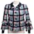 NEW CHANEL P JACKET34951 S 36 EM TWEED MULTICOLORED BUTTONS CC NEW JACKET Multicor  ref.383356