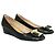 Salvatore Ferragamo Zeppe nere goffrate in pelle di serpente - vista 2