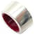 Hermès HERMES RING SIZE 52 in Sterling Silver 925 & RED LACQUER + SILVER RING BOX Silvery  ref.383616