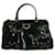 Gucci Borsa grande vintage in pelle verniciata nera Nero  ref.383631