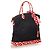 Louis Vuitton Black Monogram Lockit Vertical Yayoi Kusama Dots Infinity MM Nero Rosso - vista 2