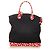 Louis Vuitton Black Monogram Lockit Vertical Yayoi Kusama Dots Infinity MM Nero Rosso - vista 3