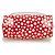 Louis Vuitton Black Monogram Lockit Vertical Yayoi Kusama Dots Infinity MM Nero Rosso - vista 4
