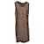 Dolce & Gabbana Heather wool dress Brown  ref.384190