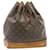 LOUIS VUITTON Monogram Noe Shoulder Bag M42224 LV Auth 25385 Brown Cloth  ref.384582