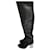 Cambon Chanel thigh boots Black Leather  ref.384644
