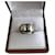 Hermès Vintage collector's 'Belt' ring in solid silver Silvery  ref.384666