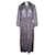 Ba&Sh Oversize-Kleid mit mehrfarbigem Print Viskose Zellulosefaser  ref.384796