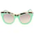 Stella Mc Cartney Cat-Eye-Sonnenbrille aus Acetat Blau  ref.385386