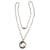 Gucci GG long necklace in silver 925 Silvery  ref.385792