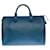 sac à main Louis Vuitton Speedy 30 en cuir épi bleu, garniture en métal doré  ref.385853