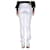 Fay calça, leggings Branco Algodão Elastano  ref.385876
