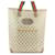 Gucci Supreme Monogram GG Web Handle Tote Bag Leather  ref.386006