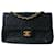 Timeless Chanel intemporal Preto Couro  ref.386403