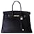 Hermès HERMES BIRKIN Tasche 35 Noir Schwarz Leder  ref.386601
